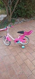 Bicicletta bambina con rotelle 