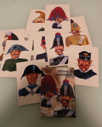 Set cartoline su Carabinieri 