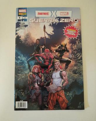 Fumetto Fortnite x Marvel Guerra Zero 1 Panini