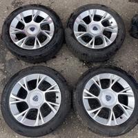Cerchi in lega con gomme lancia ypsilon 2012-2023