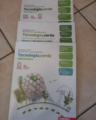 Libro tecnologia scuola media Tecnologia.verde