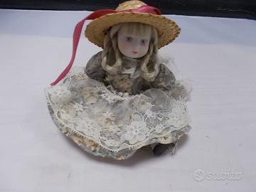 BAMBOLINA IN CERAMICA SNODABILE "VINTAGE"