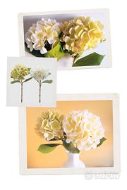 EDG Set due rami artificiali di ortensia nobile 