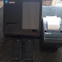 Cassa touchscreen con iPad e stampante 