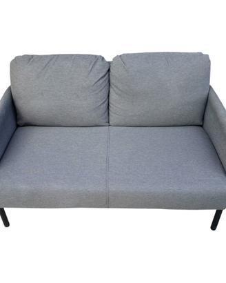 Divano 2 posti grigio L 120
