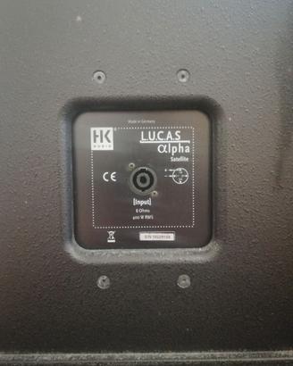 Sistema audio HK AUDIO LUCAS ALPHA