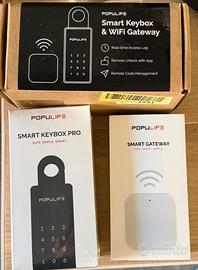 Populife Cassetta Chiavi WiFi con Gateway