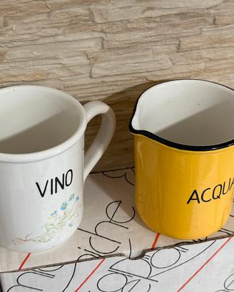 Brocche caraffe vintage