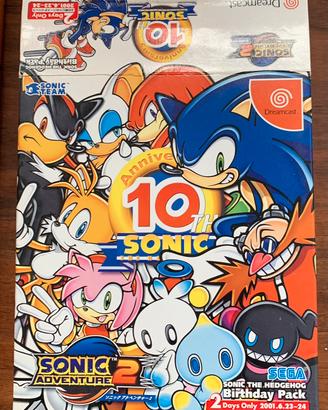 Sonic Adventure 2 Birthday Anniversary Dreamcast