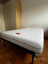 Letto 1 piazza e 1/2: rete+materasso