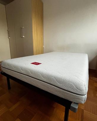 Letto 1 piazza e 1/2: rete+materasso