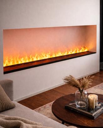 Camino elettrico a vapore 150 cm WiFi + telec