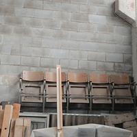 sedie da cinema teatro vintage