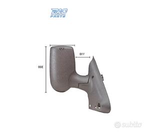 SPECCHIO COMPLETO DESTRO FORD TRANSIT 00-09 ELETTR
