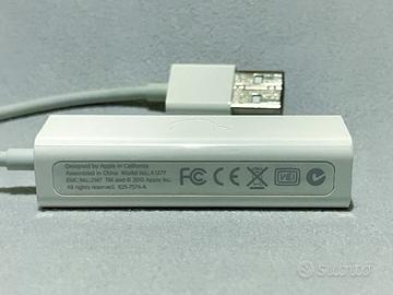 Apple USB Ethernet Adapter (MC704ZM/A) – Anno 2008 - Audio/Video In vendita  a Trapani