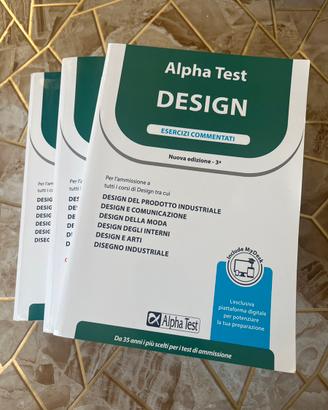 Alpha test design set completo