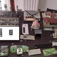 Edifici e accessori RARI vintage fermodellismo H0