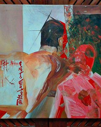 'Cogito Ergo Dipingo' Tela Di Antonio Corso