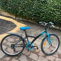Bici unisex ragazzo ragazza raggio 24