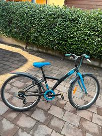 Bici unisex ragazzo ragazza raggio 24