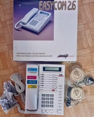 Apparecchio telefonico per sistema intercomunicant