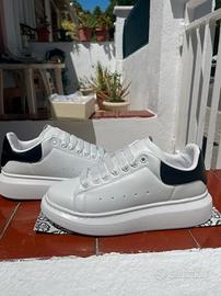 Sneakers basse bianche Alexander McQueen EU45