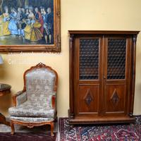 Libreria stile Rinascimento a due sportelli
