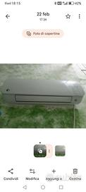 termo ventilatore con telecomando 