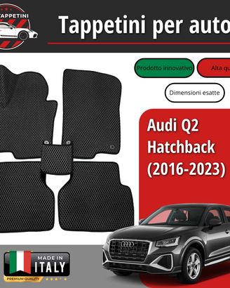Tappetini per auto Audi Q2 (2016-2023)
