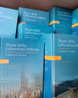 Storia della letteratura italiana 