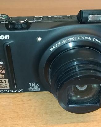 NIKON COOLPIX S9100 completa + 32GB SDHC