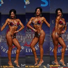 Costume da gara bodybuilding donna
