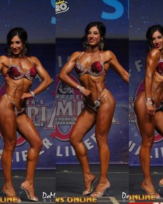 Costume da gara bodybuilding donna