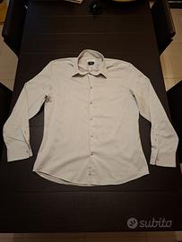 Camicia Versace Beige Uomo Tortora M