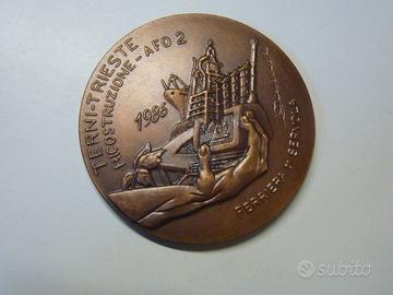 Medaglia per la ricostruzione Altoforno 2  Trieste