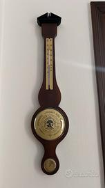 Stazione meteorologica vintage in legno