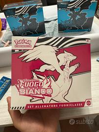 Etb pokemon set allenatore fuoriclasse fuocobianco