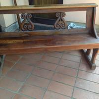 Antica panca in noce