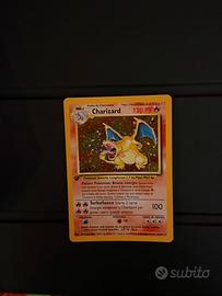 charizard set base 1 edizione holo
