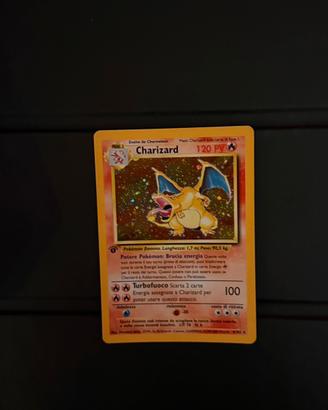 charizard set base 1 edizione holo