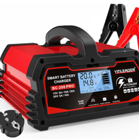 Caricabatteria da auto 20 A 12 V/24 V 10 A