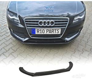 SPOILER LIP AUDI A4 B8 07-11 NERO LUCIDO