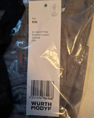 WÜRTH MODYF Pantalone da lavoro Classic Summer