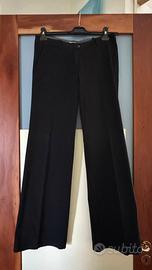 Pantaloni neri eleganti a gamba larga – come nuovi