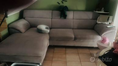 Divano angolare letto
