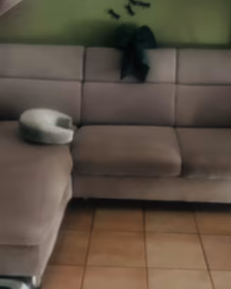 Divano angolare letto