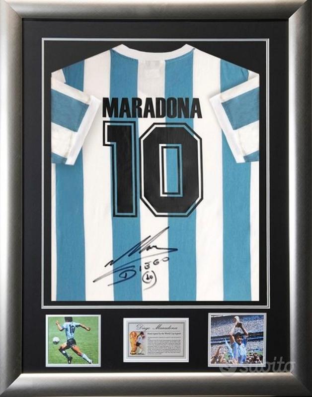 Maglia Autografata Maradona IN VENDITA! - PicClick IT