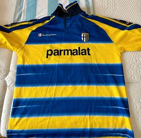 Maglia Calcio Parma Parmalat Vintage anni 90