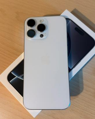 iPhone 16 Pro Max 256GB White Titanium
