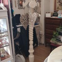 Appendiabiti shabby chic girevole H 175 m